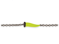 Bracciale Mano-J. in Titanio Diamante Black 0.06 Ct CHBRT5BBRKSMGIALLOFLUO - CHBRT5BBRKSMGIALLOFLUO
